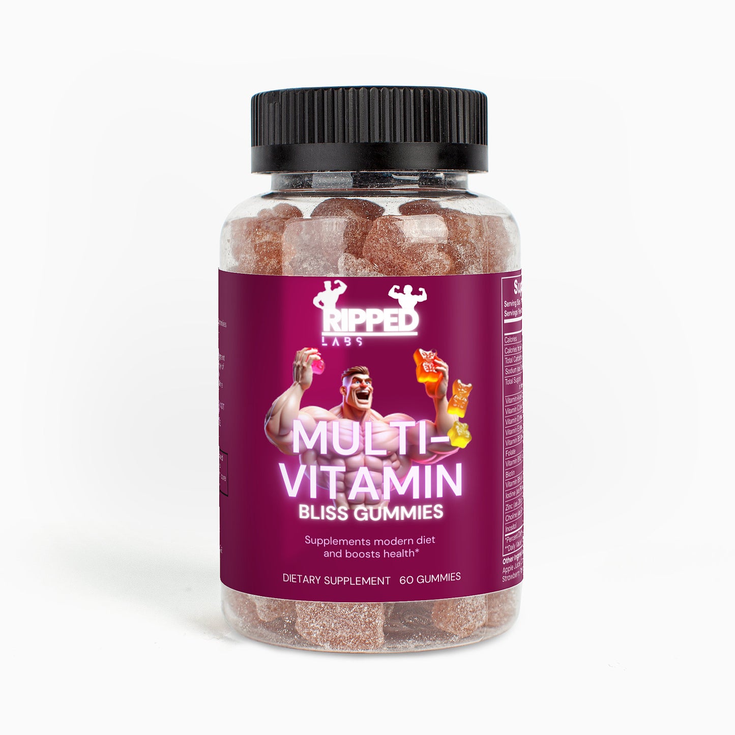 Ripped Labs' Multivitamin Bliss Gummies